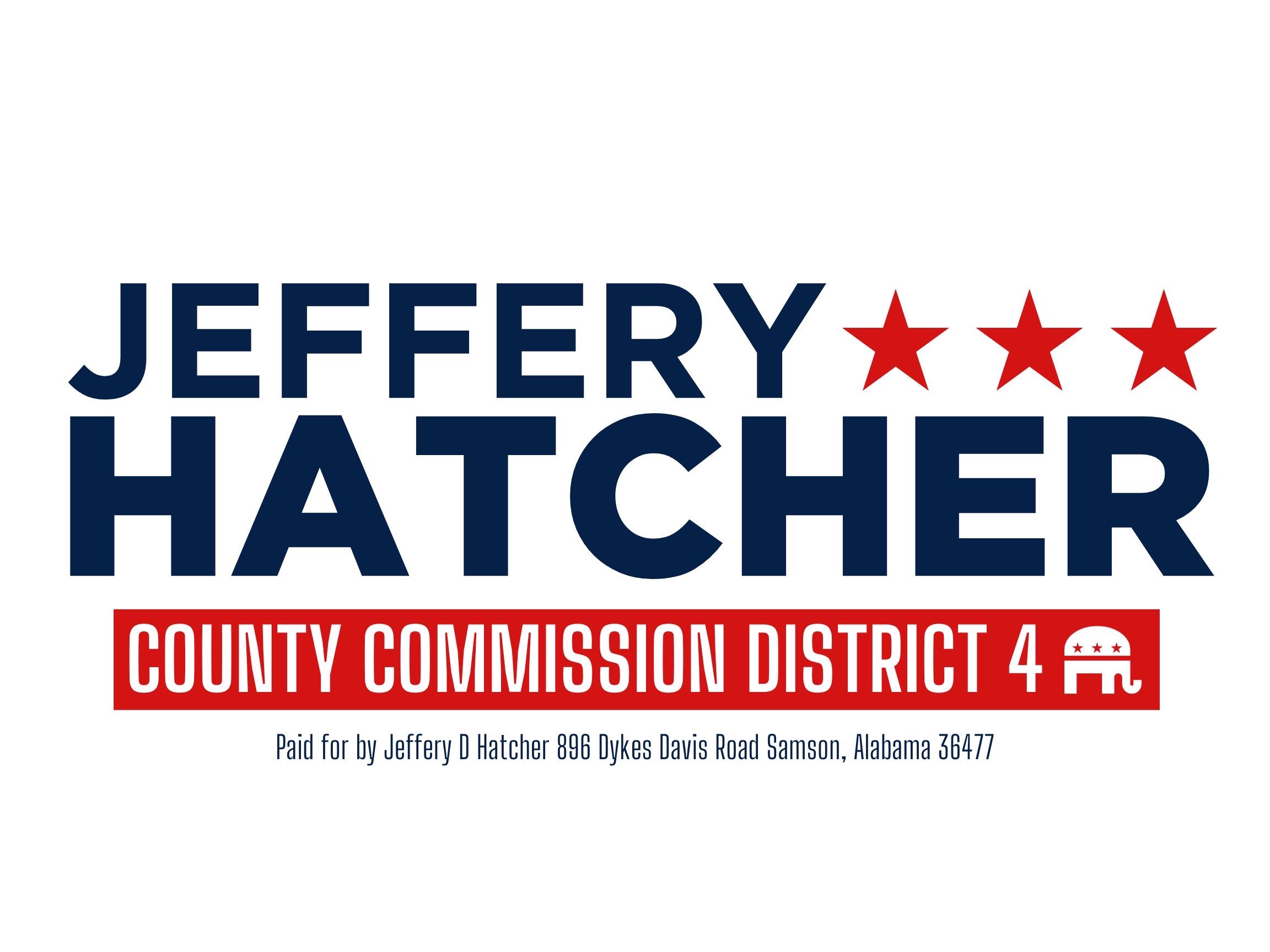 Jeffery Hatcher for Geneva County Commission
